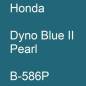 Preview: Honda, Dyno Blue II Pearl, B-586P.